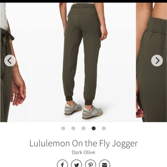 Lululemon Athletica On the Fly Joggers Woven - Picture 3 of 6
